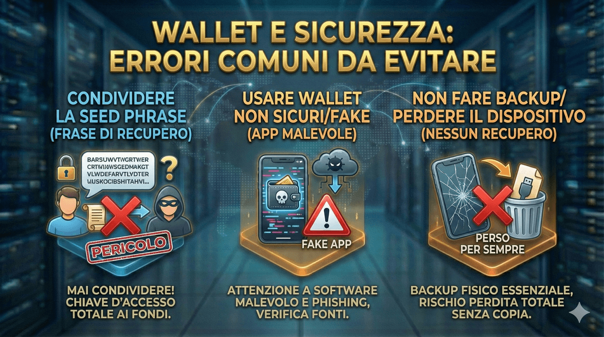 Errori comuni nella gestione dei wallet per asset reali tokenizzati