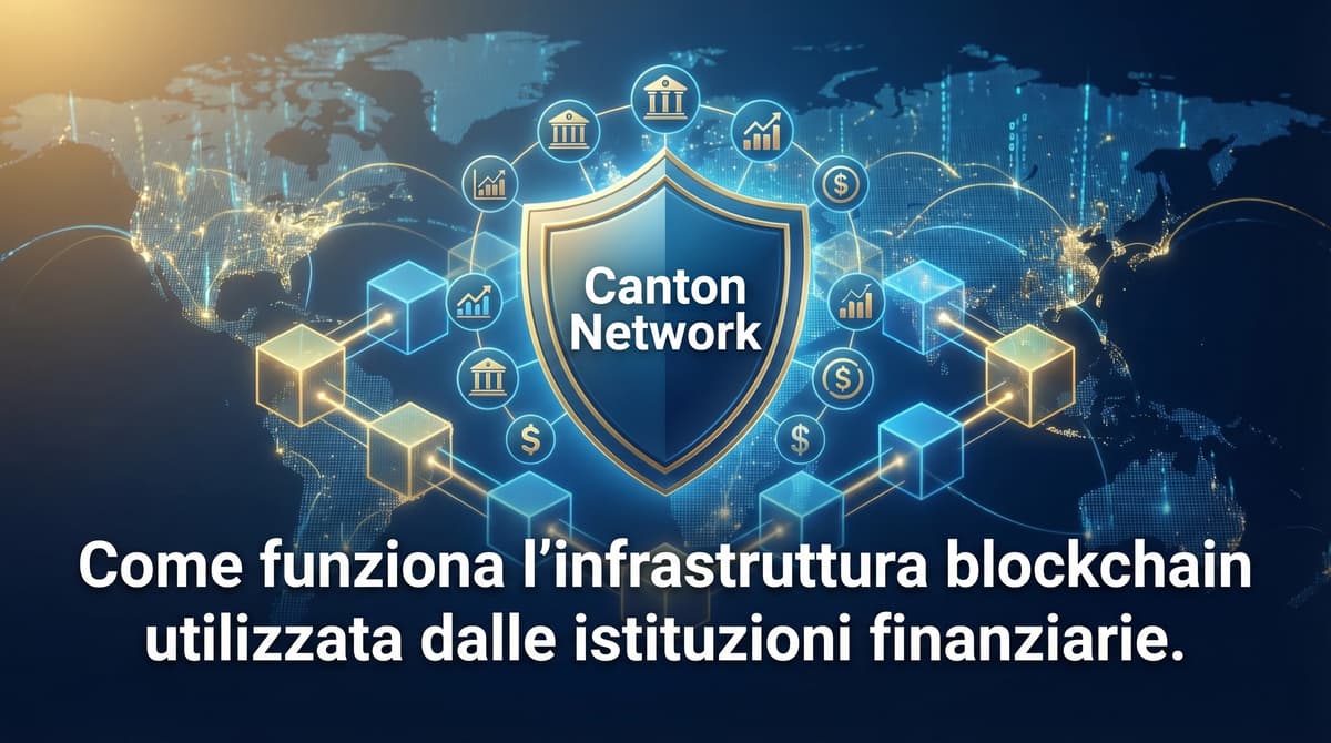Canton Network: come funziona l’infrastruttura blockchain utilizzata dalle istituzioni finanziarie