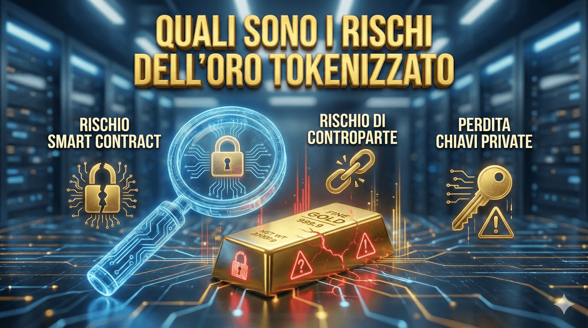 I rischi dell'oro tokenizzato di cui nessuno parla